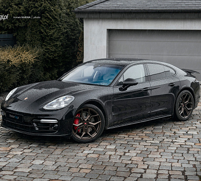 Фото дисков Vossen EVO-3 на Porsche Panamera II