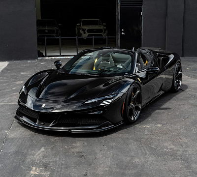 Фото дисков Anrky XR-205 на Ferrari SF90
