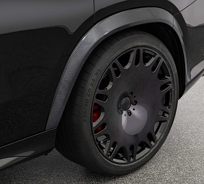 Фото дисков BRABUS Monoblock M (Platinum Edition) на Mercedes-Benz GLS (X167)