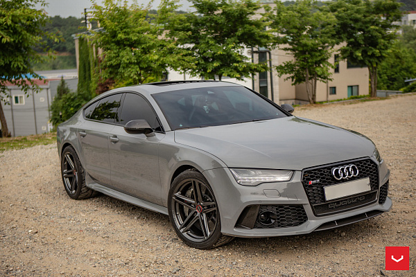 Фото дисков Vossen VFS-5 Глянцевый графит на Audi A/RS 7 (4G)
