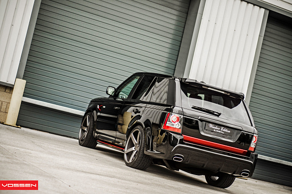 Фото дисков Vossen CV3 Сатиновый графит на Land Rover Range Rover Sport I