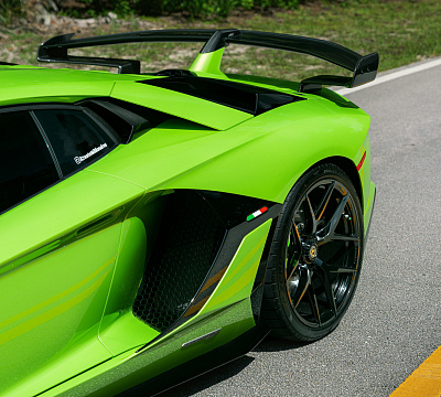 Фото дисков Vossen S21-01 на Lamborghini Aventador