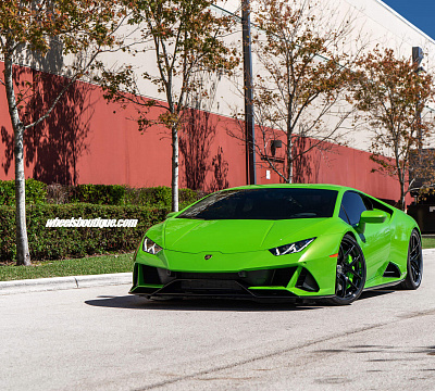 Фото дисков HRE R101 Lightweight на Lamborghini Huracan