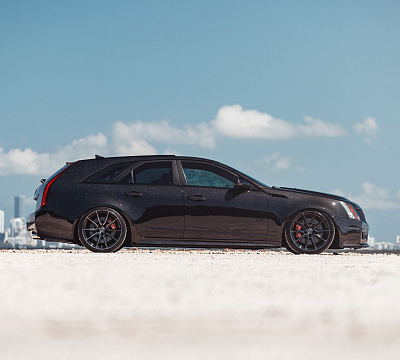 Фото дисков Vossen HF-3 на Cadillac CTS II