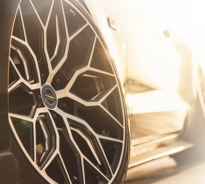 Фото дисков Vossen HF-2 на Ford Mustang VI