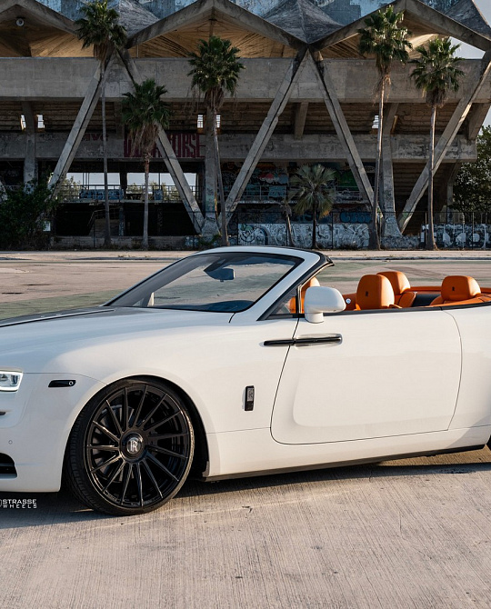 Фото дисков SV15T Deep Concave Duoblock RR Черный глянец на Rolls-Royce Ghost I
