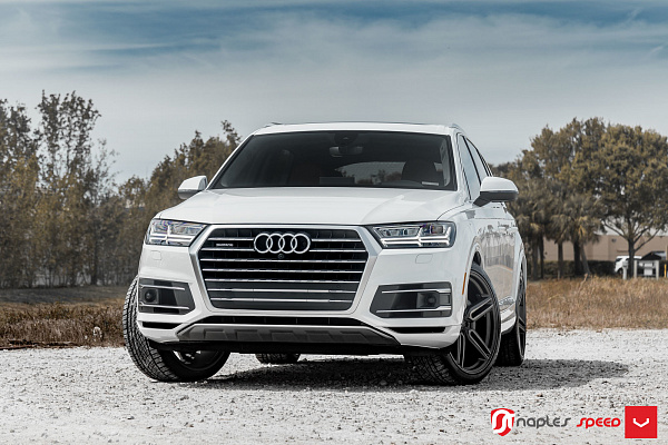 Фото дисков Vossen HF-1 Сатиновый графит на Audi Q7 (4M)