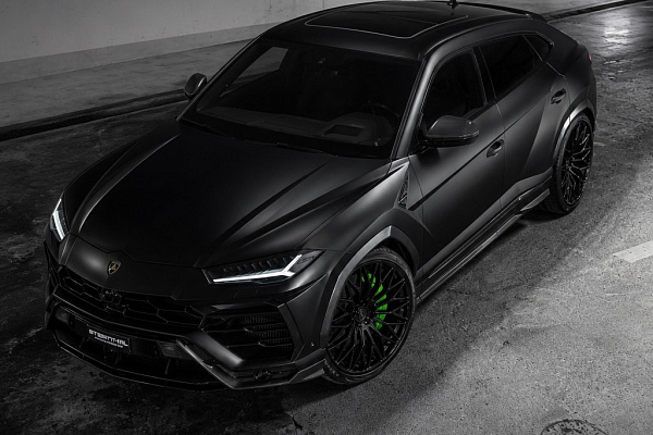 Фото дисков ST Wheels ST4 Черный глянец на Lamborghini Urus