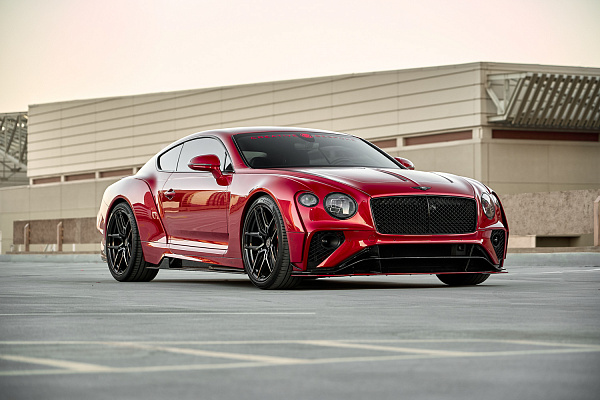 Фото дисков Brixton Forged CM5-R Черный глянец на Bentley Continental GT III