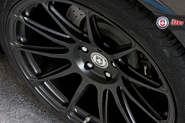 Фото дисков HRE P43SC Черный сатин на Maserati Quattroporte VI