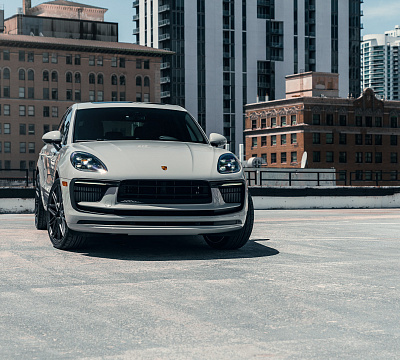 Фото дисков Vossen HF-7 на Porsche Macan I