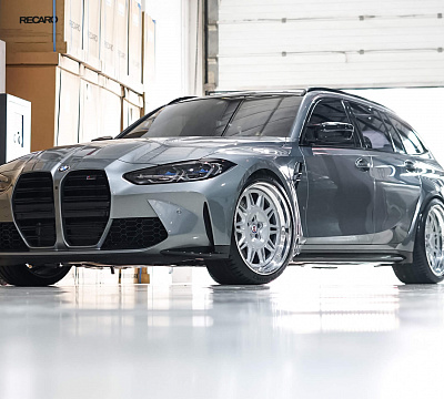 Фото дисков HRE 528 на BMW 3/M3 (G2x/G80)
