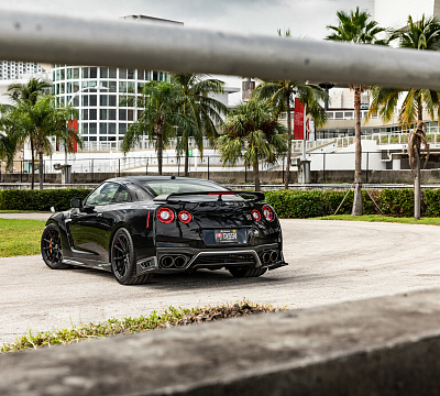 Фото дисков Vossen HF-3 на Nissan GT-R