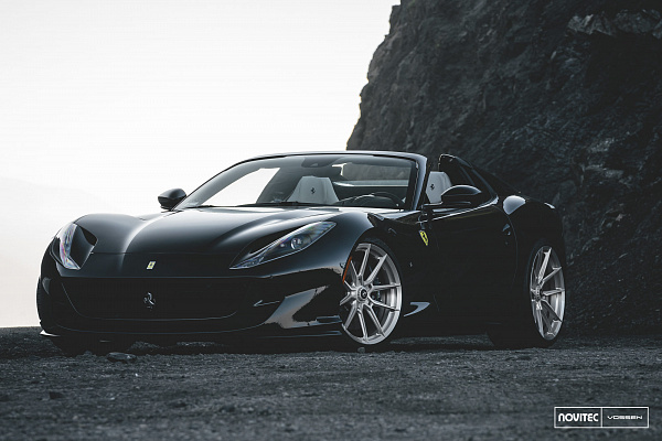 Фото дисков NOVITEC NF10 Глянцевый лак на Ferrari 812