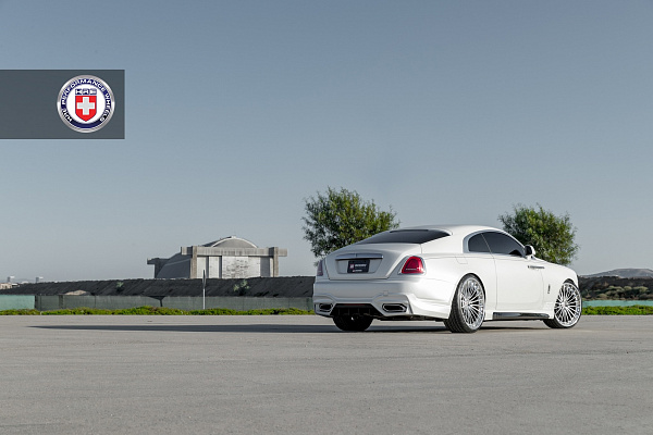 Фото дисков HRE S209H Полированный лак на Rolls-Royce Wraith