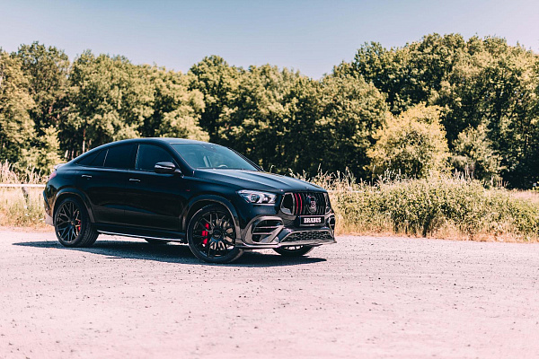 Фото дисков BRABUS Monoblock Y (Platinum Edition) Черный глянец на Mercedes-Benz GLE II