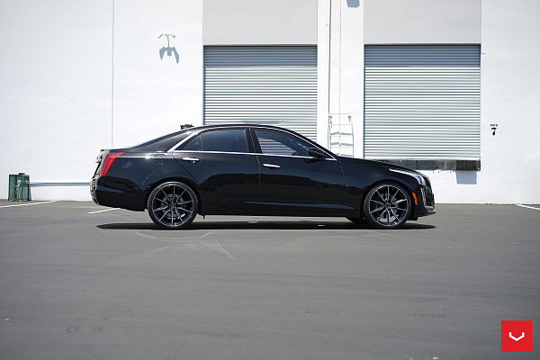 Фото дисков Vossen HF-3 Алмазная проточка на Cadillac CTS III