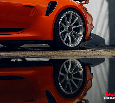 Фото дисков Vossen RS92 на Porsche 911 VIII