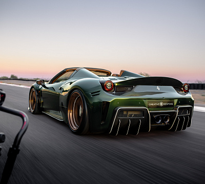Фото дисков Brixton Forged R11-RS на Ferrari 458