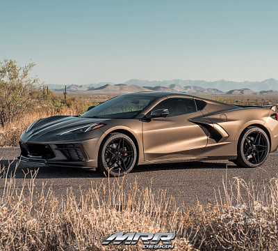 Фото дисков MRR M755 на Chevrolet Corvette C8