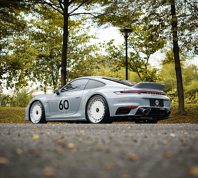 Фото дисков HRE 935 на Porsche 911 VIII