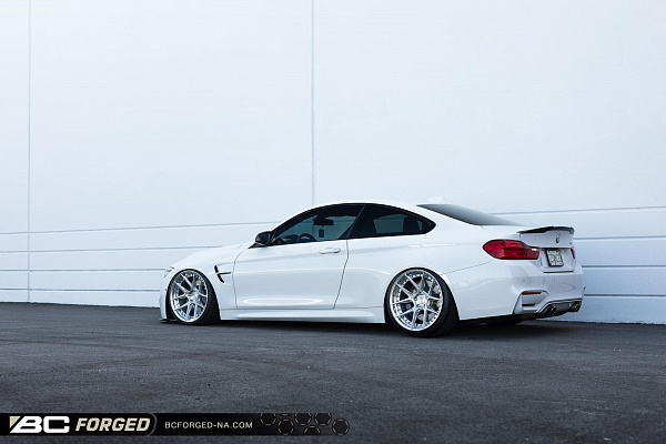 Фото дисков BC Forged HCA381 Глянцевый лак на BMW 4/M4 (F32/F82)