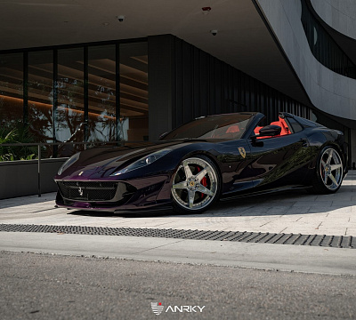 Фото дисков Anrky RS5.3 на Ferrari 812
