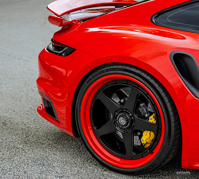 Фото дисков Strasse Wheels S5 Track на Porsche 911 VIII