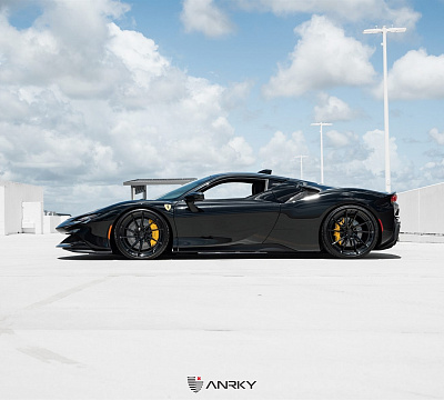 Фото дисков Anrky AN23 на Ferrari 812