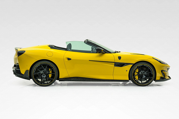Фото дисков Mansory YT.5 Черный глянец на Ferrari Portofino