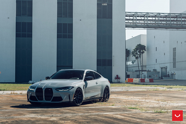 Фото дисков Vossen HF-3 Черный глянец на BMW 4/M4 (G22/G82)