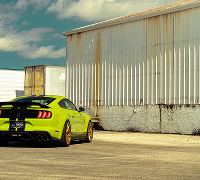 Фото дисков Vossen S21-01 на Ford Mustang VI
