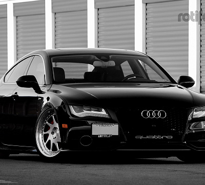 Фото дисков Rotiform OZT на Audi A/RS 7 (4G)