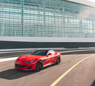 Фото дисков Vossen HF-4T на Ferrari Portofino