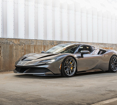 Фото дисков Brixton Forged CM5-RS на Ferrari SF90