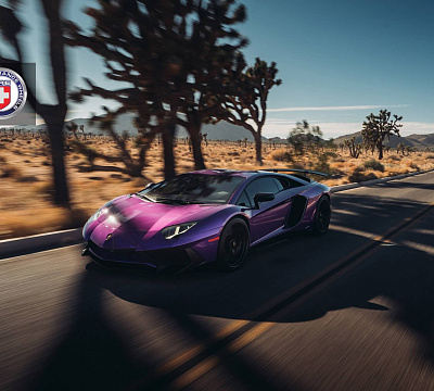 Фото дисков HRE P201 на Lamborghini Aventador
