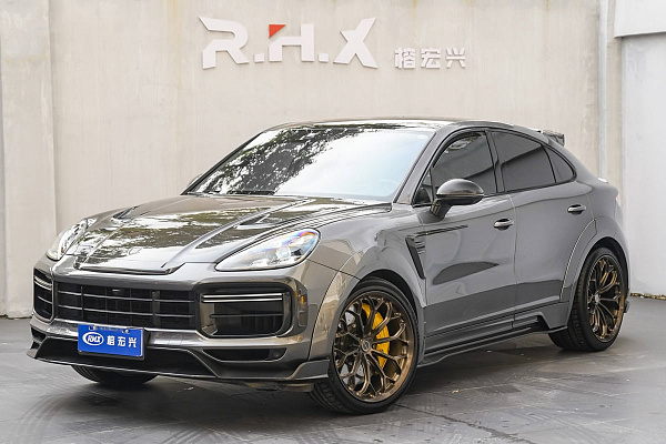 Фото дисков Brixton Forged CM6-RS Глянцевый темный лак на Porsche Cayenne III