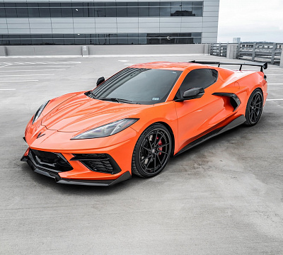 Фото дисков Anrky AN33 на Chevrolet Corvette C8