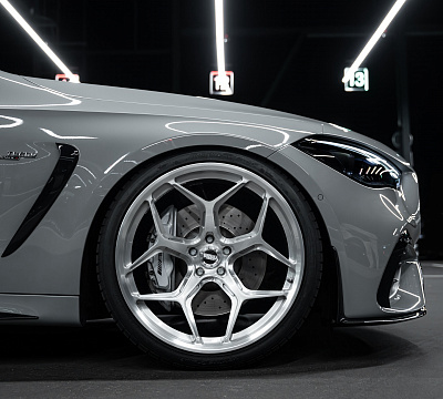 Фото дисков Radi8 Raijin на Mercedes-Benz CLE