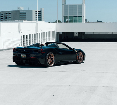 Фото дисков Anrky S1-X4 на Ferrari 812