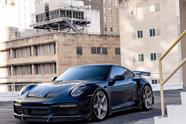 Фото дисков Anrky AN36-S Полированный лак на Porsche 911 VIII