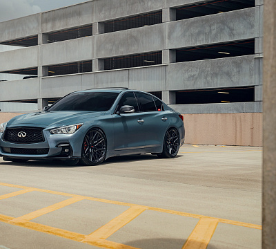Фото дисков Vossen HF-7 на Infiniti Q50