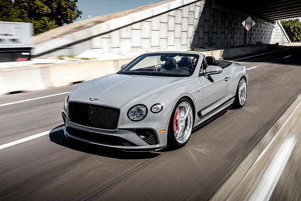 Фото дисков Anrky AN28 Полированный лак на Bentley Continental GT III