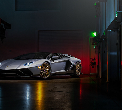 Фото дисков HRE S104SC на Lamborghini Aventador
