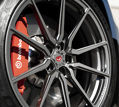 Фото дисков Vossen M-X2 на Ford Mustang VI