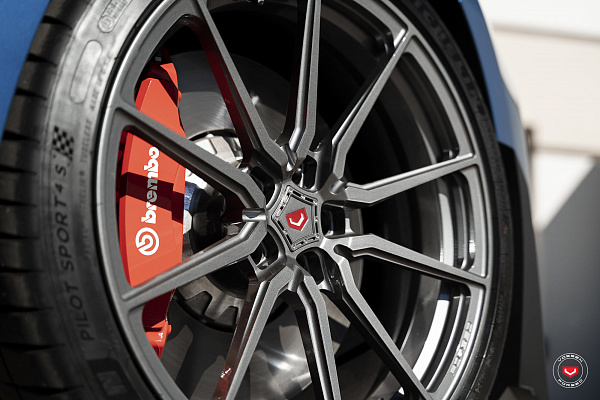 Фото дисков Vossen M-X2 Сатиновый графит на Ford Mustang VI