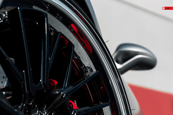 Фото дисков Anrky RS3 Черный глянец на Porsche 911 VII