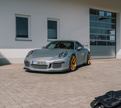 Фото дисков Vossen S21-01 на Porsche 911 VII