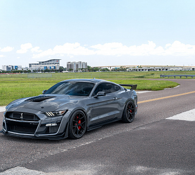 Фото дисков Vossen S21-01 на Ford Mustang VI