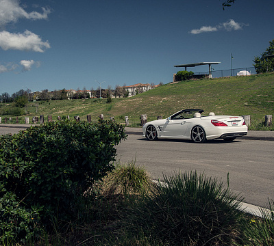 Фото дисков Vossen CV5 на Mercedes-Benz SL (R231)